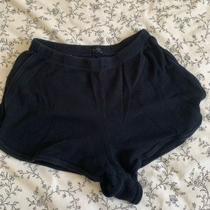 Brandy Melville black comfy shorts